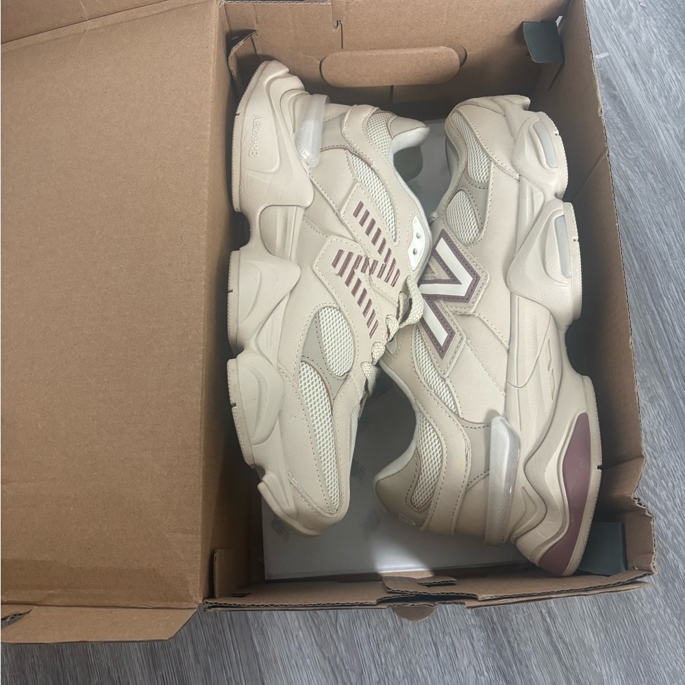 New Balance 9060 Bone Sparrow Women's 8.5 Men’s 7 Beige NEW IN BOX - Picture 8 of 14